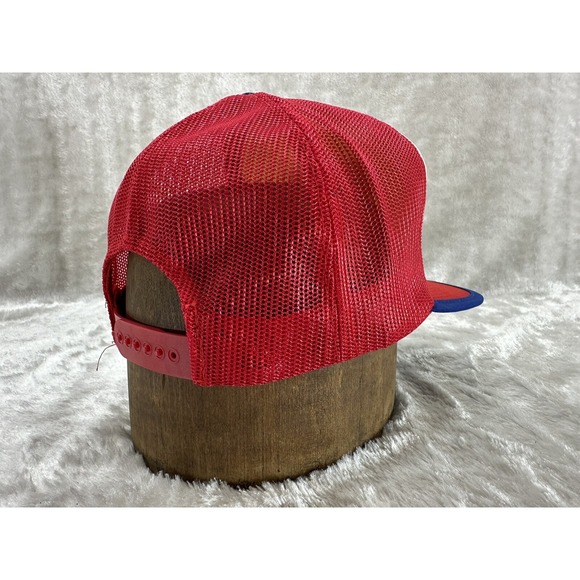Vtg 1984 USA Olympic McDonalds Rare Issue Employee Mesh Trucker Snapback Cap - Picture 4 of 16